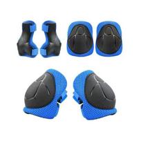 Protective Gear Set Skateboard Roller Skates Cycling Sports Kids Youth Knee Pad Elbow Pads Guards 3-14 years oldl žalia