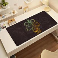 Game Monster Hunter W-Wilds Mouse Pad Computer Laptop Rubber Non-slip Mouse Mat Mousepad Gamers Decoracion Desk Mat 30cmx80cm beige