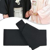 Kimono Obi Belt for to Put on Decorative Tying Cord Black small grid beige