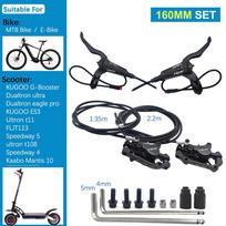 NUTT A5-D MTB Hydraulic Scooter Bike Disc Brake E-Bike Electric E Bicycle 140mm 160 Rotor Pad For KUGOO Dualtron Ultron Speedway 160mm a pair
