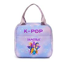 KPop Demon Hunters Carry Carrier Trendy Single Shoulder Messenger Bag Pack Candy Bag Purse Wallet Handbags Ideal for Everyday Use white