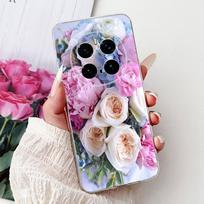 For Honor Magic 7 Pro Phone Case Magic7 Magic 6 Lite 5 Lite Back Cover Girly Fashion Flower Butterfly Paintong Soft TPU Bumper Honor Magic 6 Lite gray