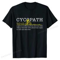 Mens Cycopath Tshirt Mountain Bike Funny MTB Biker Biking... XXXL black