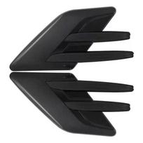 Car Air Vents Bonnet Decorative Stickers ABS Universal Side Shark Gills Simulation Modification Decorations Car Exterior Parts juoda