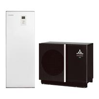 Šilumos siurblys oras-vanduo Mitsubishi Heavy Industries Hydrolution EZY All-in-one 6 kW, su integruota 180 l talpa, HMM100 / FDCM60VNX-P
