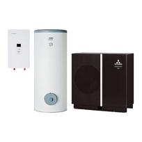 Šilumos siurblys oras-vanduo Mitsubishi Heavy Industries Hydrolution EZY Hydrobox 14 kW, trifazis, su 300 l talpa, HBM140H / FDCM140VSX-P / PT300-V2