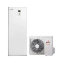 Šilumos siurblys oras-vanduo Mitsubishi Heavy Industries Hydrolution All-in-one 6 kW, su integruota 180 l talpa, HMA60-W / FDCW60VNX-W