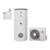 Šilumos siurblys oras-vanduo Mitsubishi Heavy Industries Hydrolution Flexible 6 kW, su 300 l talpa, HSB60-W / FDCW60VNX-W / PT300