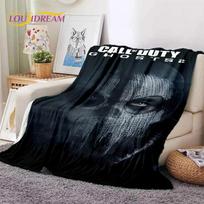 Call of Duty War Game Žaidėjo COD Minkštas flanelinis pledas lovoms, miegamajam, sofai, piknikui, metamas pledas uždangai, lauko poilsiui, dovana 75x90cm