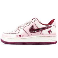 Nike Air Force 1 Low top Skateboard Shoes Women's Pink White FZ5068-161(Team40-) 36.5 white