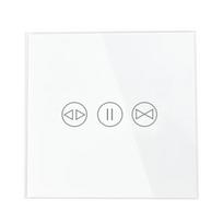 Tuya WiFi išmanusis jungiklis ES/JAV jutiklinis sieninis skydelis roletams ir elektriniams žaliuzėms, neutralus laidas, Smart Life programėlės nuotolinis valdymas balsu Alexa Google EU balta