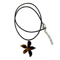 Simple Maple Leaf Choker Necklace Fashion Acrylic Clavicle Chain Jewelry Y2K 1 black