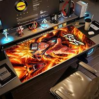 Naruto Large Mouse Pad Gamer Mousepad Computer Desk Keyboard Mat Non-Slip Rubber Bottom Computer Decor Item Office Use 30cmx60cm