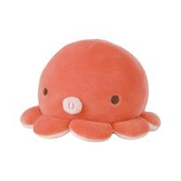 Ribuhato Mascot Marshmallow Aquamie Octopus (Total length approximately 8.5cm) Plush toy Fluffy brown