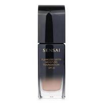Sensai Flawless Satin Moisture Foundation FS102 Ivory Beige 30ml black