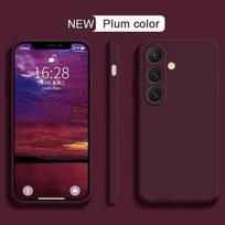 Skysto silikono telefono dėklas, skirtas Samsung Galaxy S21 S22 S23 S24 S25 Ultra Plus S23 S24 FE, lengvas, spalvingas, minkštas galinis dangtelis For Galaxy S23 black
