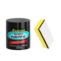 Glass polishing powder,used for automotive glass polishing,water spots,and scratch removal-quickly restores glass clarity. black