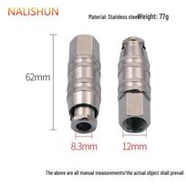 American-Style Auto-Locking Pneumatic Air Compressor Hose Adapter
