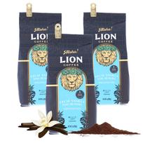 Lion Coffee Swiss Water Decaf Vanilla Macadamia 7oz x 3 pack Flavored coffee grind Water brew OK (198g) Powder/Medium white