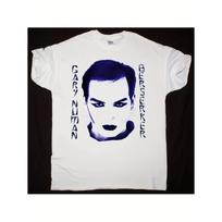 Men's & Unisex Gary Numan Band T-Shirt - Limited Edition Rare Iconic Album Art Tee Suitable for Concerts, Retro 80s Music Fan Apparel, Machine 5XL juoda