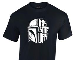 This Is the Way Mandalorian Inspired T-shirt S black