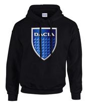 hoodie-Casual Pullover Sweatshirt Dacia Car XL blue