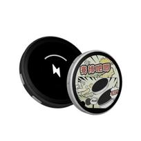 E87 Cyberpunk Anime LED Badge HD Display Digital Photo Frame Electronic Badge DIY Cartoon Merch Gift Cartoon Cosplay Accessories gray