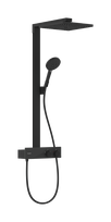 Dušo komplektas Hansgrohe Raindance E  Showerpipe 300 1jet, ShowerTablet 350, 27361670, matinė juoda
