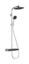 Dušo komplektas Hansgrohe Activera S  Showerpipe 240 1jet EcoSmart+, ShowerTablet Select 360 Varia, 28639000, Chrome