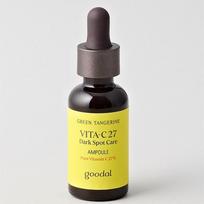 [Goodal] Green Tangerine Vita C 27 Spot Care Ampoule 16g black