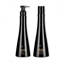 Rinkinys pavargusiems ir blizgesį praradusiems plaukams Argan & Keratin (šampūnas ir kaukė)