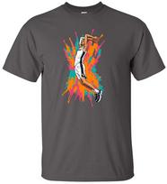 Victor Wembanyama Spurs Spray Paint Shirt T-Shirt Toddler 4T XXL black