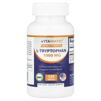 Vitamatic, l-tryptophan, double strength, 1,000 mg, 120 tablets