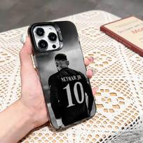 Cool Football For N-NeYmAr  Phone Case For iPhone 17,16,15,14,13,12,11 Plus,Pro Max,XS,Colored silver phone case iPhone12 black