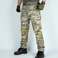 MAITA Arrival Tactical Pants with Knee Pad Military Army Cargo Pants Work Pants Combat Pants Paintball Multi Pockets Tactical Clothes M kamufliažas