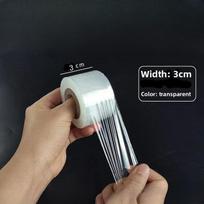 Stretchable Sealing Film Easy Use Packaging Material for Bottles Jars Food Service Equipment and Supply Containers Covers gray