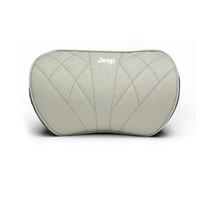 New Car Headrest Lumbar Pillow For Jeep JPB Compass Grand Patriot Liberty Renegade Rubicon Memory Foam Auto Interior Accessories 1PCS gray