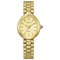 CITIZEN Watch CITIZEN L Waterproof Gold RAINELL Collection Drop Sapphire Glass Women's Eco-Drive EM1202-50P