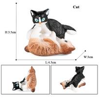 Oenux Katės laipiojimo namelis Katytė Bobtail Siamiška Sfinksas Ragdoll Modelis Veiksmo figūrėlė Figūrėlė Mielas papuošimas Augintinis Vaikams Žaislas Dovana