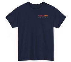 Red Bull Racing F1 Unisex sunkaus medvilnės marškinėliai Unisex T-shirt L black