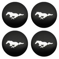 4 vnt. 56/60/65 MM Automobilio ratlankio dangtelio centrinis lipdukas Ford Mustang Kuga Fiesta Mondeo Ecosport emblemai Logotipas Automobilio lipdukai Aksesuarai 4Pcs 56mm Sticker