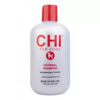CHI Avižų šampūnas sausai ir jautriai šunų odai For Dogs Oatmeal Shampoo 473ml