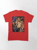The Damned The Vampire Lestat Collage Classic T-Shirt M raudona
