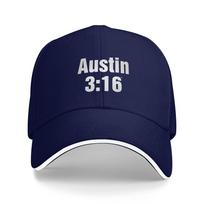 Stone Steve Austin Cold 3:16 Casual Baseball Cap  Tennis Skate Trucker Hat Summer Sun Visor Unisex-Teens y2k Cute Baseball Caps One Size blue