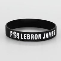 Šviečianti NBA krepšinio žvaigždės pasirašyta silikoninė apyrankė: Kobe, LeBron, Durant black