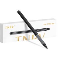 EMR Stylus for Remarkable 2 Tablet Kindle Scribe 4096 Pressure Sensitivity 5 Tips with Eraser Metal Palm Rejection Pen juoda