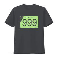 999 Punk Band T Shirt As8502 Xl Vintage Slightly Comfortable Versatile Designer Clothes Top For Everyday Wear Graphic L green