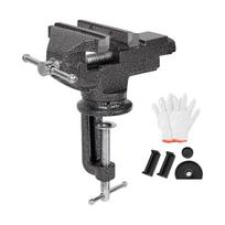 360 Rotating Universal Small Pliers Small Bench Vises Household Table Vises Woodworking Bench for Working Table Grinder 80 juoda