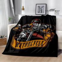 Motociklo retro spausdinimo pledas Flange Šiltas Minkštas ir patogus pikniko pledas lovos paklodės gimtadienio dovana 100x150cm