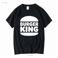 Nauji Marškinėliai Burger King Logotipas Vyriški Juodi JAV Dydis S iki 5XL ilgomis arba trumpomis rankovėmis vintažiniai skalbti stilingi šiek tiek vyriški kasdieniai M black